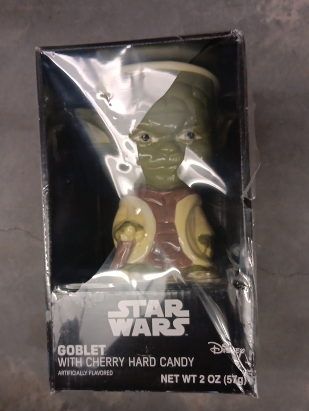 Star Wars Yoda Figurine Goblet NIB